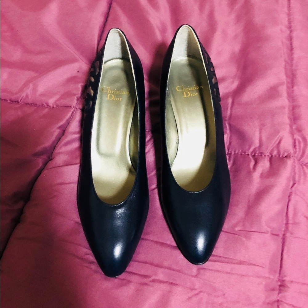 Authentic Christian Dior Souliers Leather Shoes